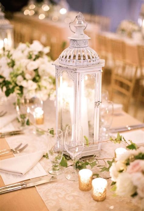 Complete You Fairytale Wedding Look By Mixing In Candlelit Lanterns To
