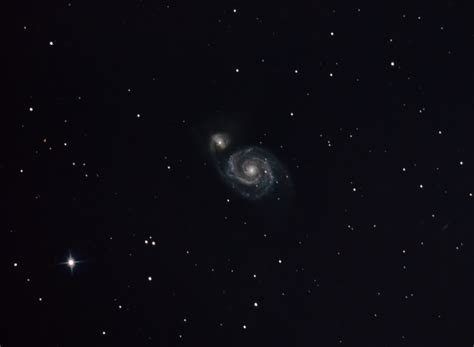 M51 Ngc 5194 And Ngc 5195 40 Min астрофотография