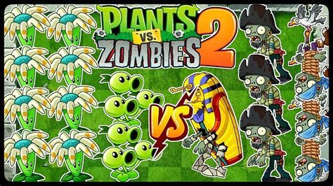 Plants Vs Zombies 2 Bloomerang And Threepeater Plant Combo In Pvz2