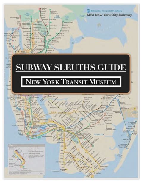 Subway Sleuths Program Guide Autism Speaks
