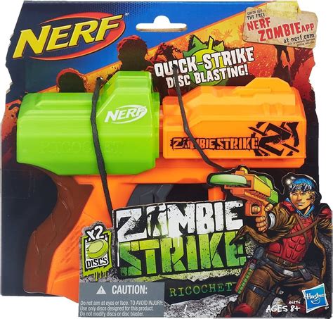 Nerf Zombie Strike Foam Disc Shooter Ricochet Toys And Games