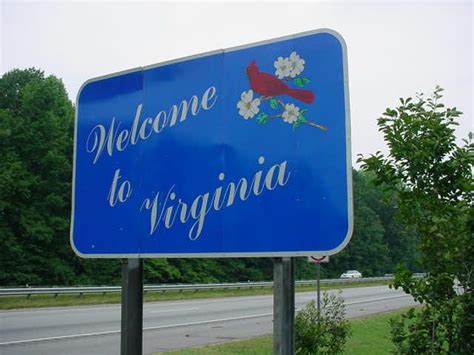 Welcome To Virginia Sign Virginia Is For Lovers Virginia The Script