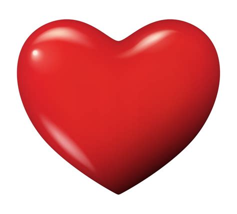 Vinilo Pixerstick Vector Perfect Corazón Rojo Aislado • Pixers