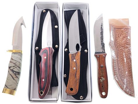 Lot Colt And Frost Cutlery Fixed Blade Knives