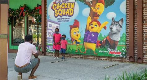 Video New Chicken Squad Photo Op Now At Disney Springs