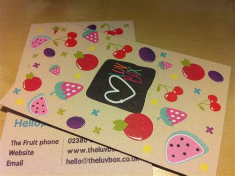 Chose 2, 3, or 4 on either recycled silk cover or recycled kraft board. The luv box, recycled stock business cards | Business ...