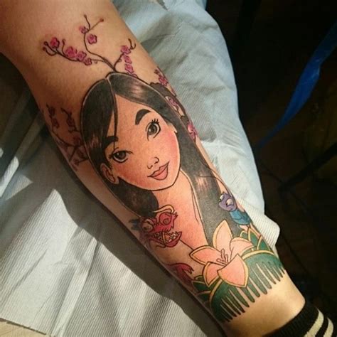 Beautiful Mulan Tattoo Disney Tattoos Disney Princess Tattoo