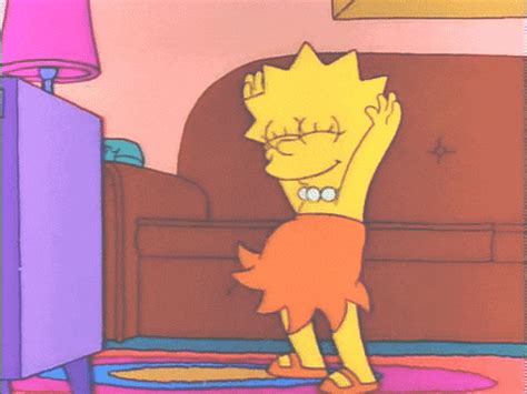 The Simpsons Dancing Gif Find Share On Giphy