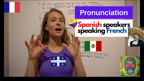 Most common mispronounced French words by Spanish speakers - YouTube