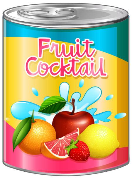 Canned Fruit Illustrations Royalty Free Vector Graphics And Clip Art