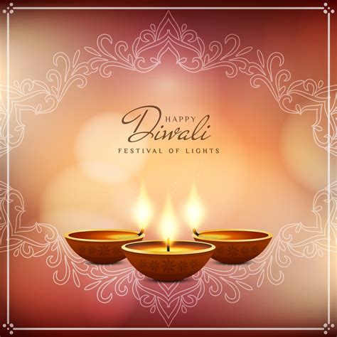 Abstract Beautiful Happy Diwali Festival Background 252966 Vector Art