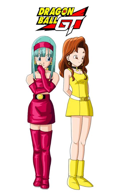 Dragon Ball Gt Bra And Valese By Crawfordjenny On Deviantart