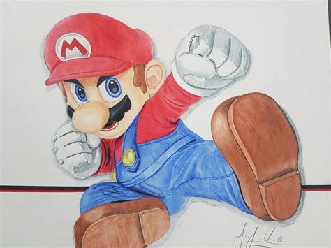 How To Draw Super Mario Bros