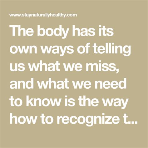 Have You Ever Wondered Why And How Our Bodies Produce