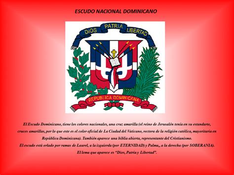 0 Result Images Of Que Significa El Escudo De Republica Dominicana