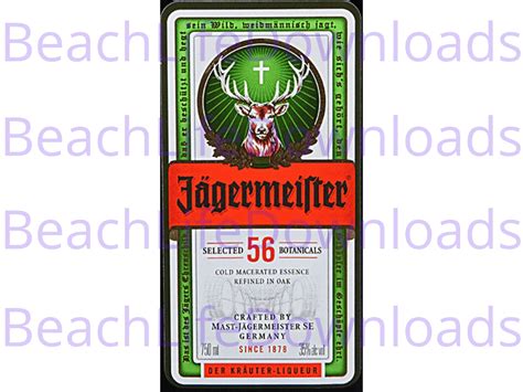 Jagermeister Label Ubicaciondepersonascdmxgobmx