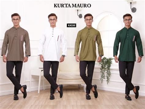 Kurta Baju Melayu Dan Kemeja Best Di Butik Kacax