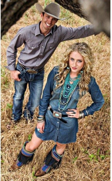 Western Outfits For A Country Couple Western Cowgirl Fashion At