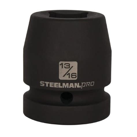 Steelman Pro Standard Sae 1 In Drive 1316 In 4 Point Impact Socket