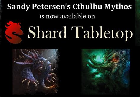 New Release On Shard Tabletop Sandy Petersens Cthulhu Mythos