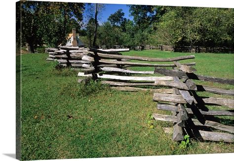 The fanciest that a split rail fence can get is to use rounded posts and rails, which have a cleaner look. Split rail fence at Colonial Williamsburg in Virginia Wall ...