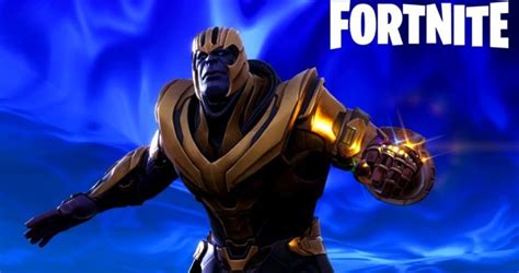 New Thanos Gameplay In Fortnite Battle Royale Infinity Gauntlet