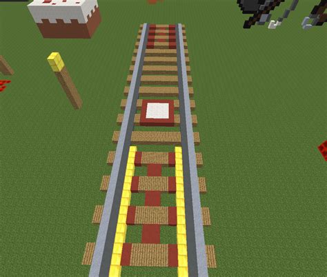 Minecraft Pixel Art The 4 Types Of Rails Minecraft Art Minecraft