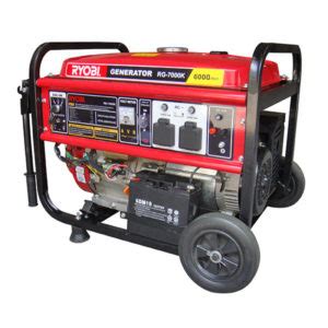 Ryobi Generator 6500W 4-Stroke Key-Start BRIGHTS Shop Online