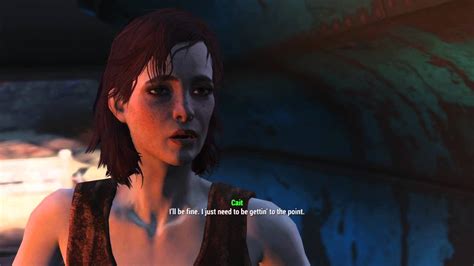 Fallout 4 Cait Idolize Love Dialog Youtube