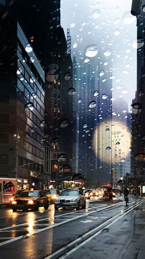 Download 4k Rain Wallpaper By Gregoryr City Rain Wallpapers Rain