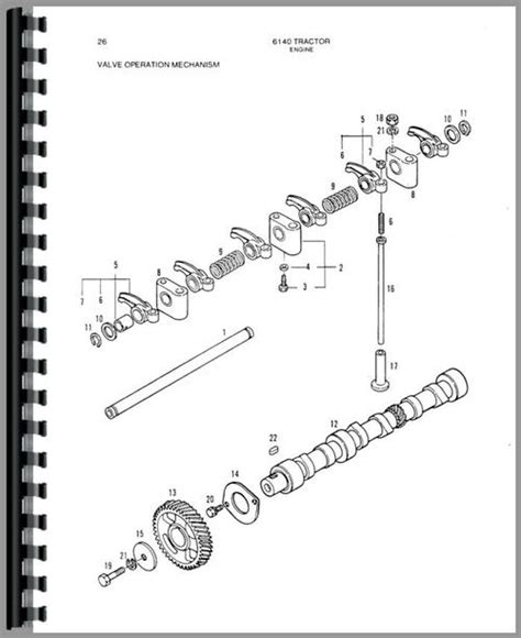 Allis Chalmers 6140 Tractor Parts Manual