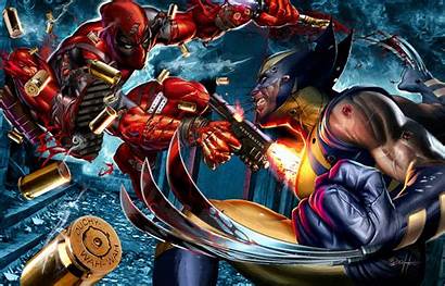 Wolverine Deadpool Vs Daredevil Spider Comic