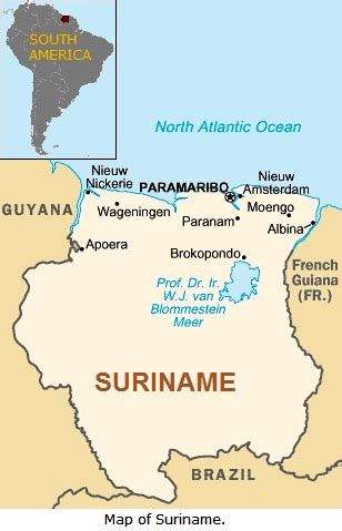 Suriname, at 163,000 km2 is the smallest sovereign state in terms of area in south america. Suriname Gambling Casinos