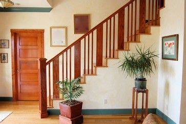 The new craftsman style staircase has a little of the old and a little of the new. craftsman style balusters | Stairs Wood - Square Posts (With images) | Stairs, Wood square ...