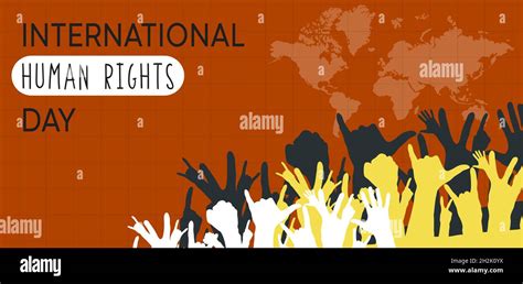 Mockup International Human Rights Day Stock Photo Alamy