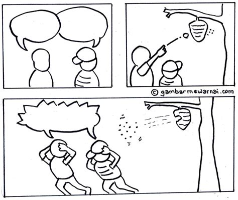 Belajar Membuat Komik Untuk Anak-Anak - Gambar Mewarnai | Komik, Gambar