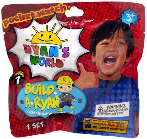 ryan s world series 1 build a ryan custom mystery figure mystery pack