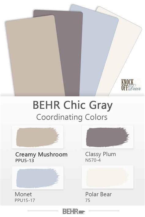 Behr Creamy Mushroom Ppu The Cozy Taupe To Admire Mushroom Paint Pure White Paint Color