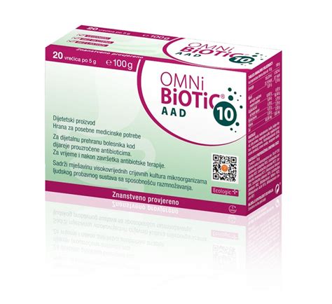 Омни биотик 10 аад 2 пъти дневно (5 милиарда пробиотични бактерии / саше). OMNI BIOTIC 10 AAD - Shop - Ljekarne Zagrebačke županije
