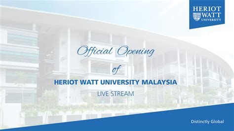 Join us on 27 may 2021, 3pm to get insights into malaysia's latest hiring trend and job market to help you prepare for your job hunt and step into the working world! HERIOT WATT UNIVERSITY MALAYSIA OFFICIAL LAUNCHING - YouTube