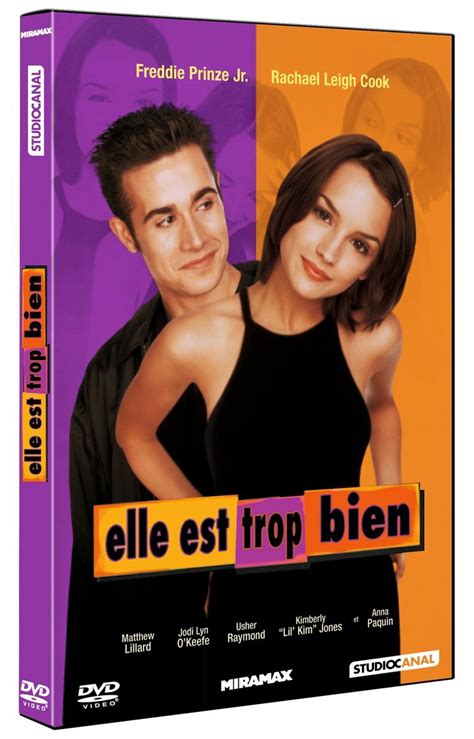 The Dvd Cover For The Movie Ele Est Trop Bien With Two People