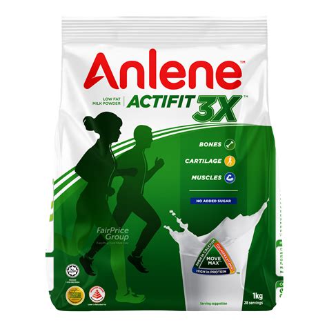 Anlene Actifit X Adult Milk Powder Plain Ntuc Fairprice