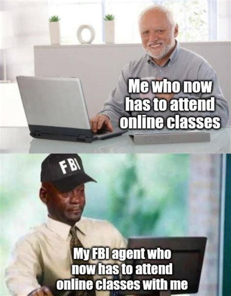 Fbi Agent Hide The Pain Harold Know Your Meme