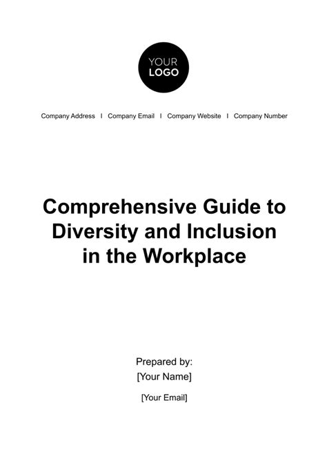 Comprehensive Guide to Diversity and Inclusion in the Workplace HR