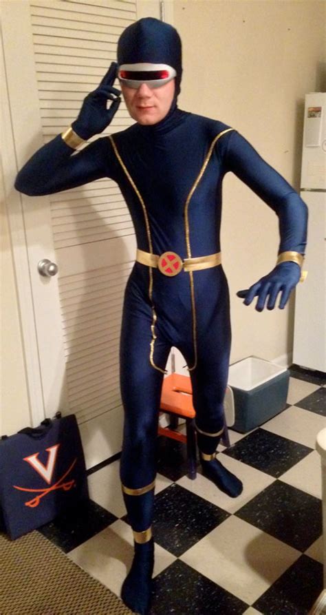 X Men Cyclops Scott Summers Costume Zentai Suits