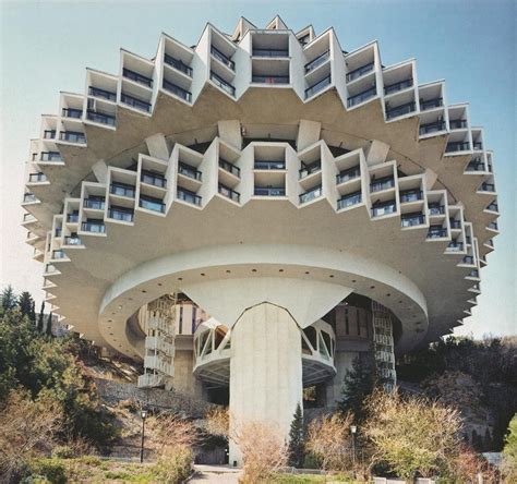 The great Druzhba Sanatorium in Yalta, Crimea, Ukrain.1980 | Brutalist