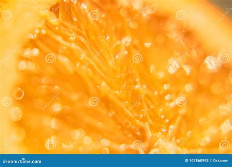 Orange Macro Texture Stock Image Image Of Peel Juicy 107860993