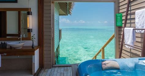 Get Hype In Jacuzzi Water Villa At Meeru Island Resort Maldives Resorts Org Travel And Lifestyle