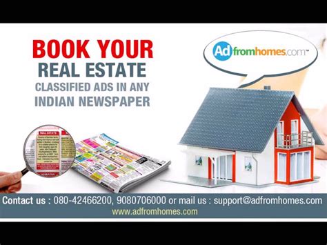 Real Estate Newspaper Ads Property Classifieds House For Sale