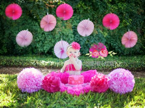 Pink Polka Dot Smash Cake By Inphinity Designs Photo By Courtney Kerry